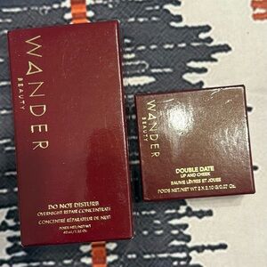 Wander Beauty Do Not Disturb and Double Date Lip and Cheek Balm